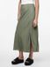 PIECES - PCNYA HW LONG SLIT SKIRT WVN MSA BC - Dames - Rokken