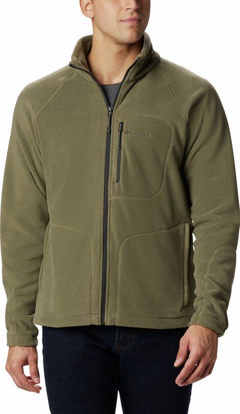 Columbia Fast Trek II Vest Heren - Fleece Vest - Stone Green - Maat S