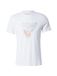 GUESS Shirt lichtblauw / lichtrood / zilver / wit