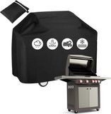 Merkloos Housse de barbecue - Housse de gril - Protection extérieure - Imperméable résistant aux UV - 145 x 61 x 117 cm - Noir