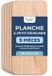 Creative Home 5-delige set houten ontbijtplankjes, 28 x 15 cm