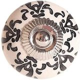 La Finesse kn1331 Enkele Keramische Knop voor Deur, Kast, Kabinet en Lades