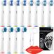 Oral-B Set de brossettes, 12 pièces, Blanchiment, FlossAction, Nettoyage Quotidien
