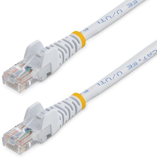 Startech 45PAT2MWH - Cat 5 UTP-kabel - RJ45 - 2 m - Wit