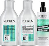 Redken Acidic Bonding Curls Refresh Set - 2x300+250ml