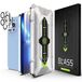 iGuard Beschermglas, 2 stuks, compatibel met Apple iPhone 13 Pro, 6,1, beschermglas, pantserfolie, Edge+ bescherming, ultrahelder, 3D-gevormd glas, Easy Applicator