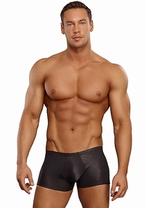 Male Power Mini Short Black