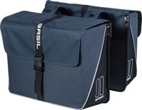Basil Forte Dubbele fietstas - Blauw - 35 Liter