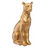 Atmosphera Beeldje Panter Palma - 23 cm - polyresin - goud