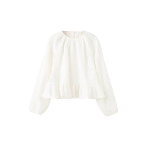 Mango Kids Blousetop Wit