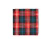 H&H Tartan Set van 2 servetten van gerecycled katoen, 42 cm, Kerstmis, festival