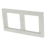 Berker K1 Afdekraam | Inbouw | 2-voudig | Polarwit - 66.021.22