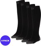 Apollo Skisokken enfant - Unisexe - Noir - 23/26 - 4-Pack