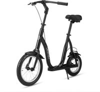 Loopzo - Loopfiets voor volwassenen - Zwart - Aluminium - 120 kg