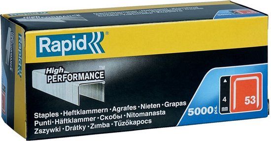 Rapid 23808700 nieten 53-4 mm GALV. - 5000 st.