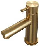 Brauer Gold Edition Lage Opbouw Wastafelmengkraan Model B Goud Geborsteld PVD
