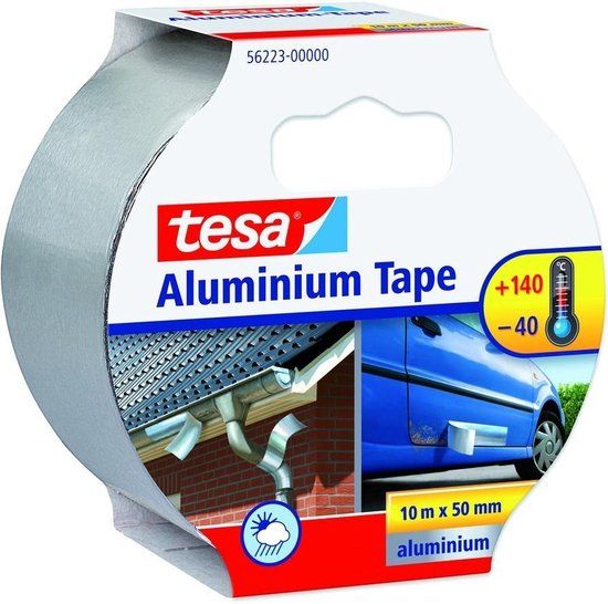 tesa 56223-00000-11 Aluminium Tape - 50mm x 10m