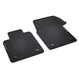 VW T7 rubberen vloermatten Bulli vloermatten rubbermatten zwart voorzijde 7T1061502 82V