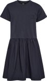 Hummel Hmlmaria Dress S/S Kinderjurk Parisian Night Katoen Maat 128