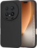 Techsuit Hoesje geschikt voor HONOR Magic8 Pro - Soft Flex Silicone Back Cover - Zwart