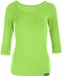 Winshape Shirt met ¾-mouwen WS4 Appelgroen XS