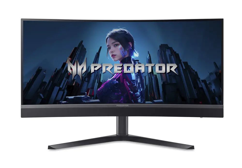 Acer Predator X34V3bmiiphuzx 34" UltraWide Quad HD 180Hz Curved Gaming Monitor