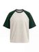 Only & Sons Shirt 'ONSHEATON' donkergroen / wit