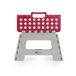 Kleeneze KL031879FEU6 Small Folding Step Stool - Pink & Grey