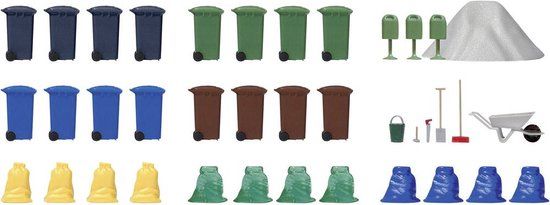 Busch Müll-set H0 (Bu1136)