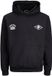 JACK&JONES JCOCREST PRINT SWEAT HOOD Heren Zwart XXL