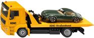 SIKU 2722, Sleepwagen, schaal 1:55, metaal/kunststof, geel