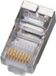 RJ45 STP Cat5e 8-poliger Stecker für Netzwerkkabel (10 Stück)
