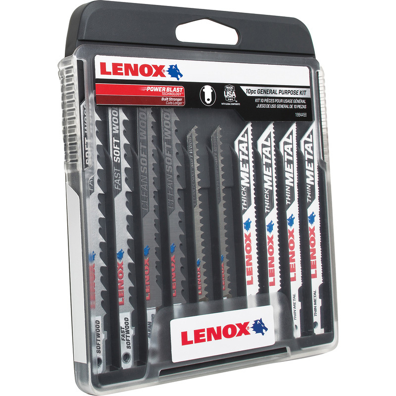 Lenox Lenox 10-delige Decoupeerzaagset 10-delig