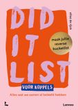 Did Lannoo Did it list voor koppels: maak jullie reverse bucketlist
