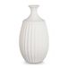 Giftdecor Bloemenvaas Antique Athena - ivoor wit - keramiek - 19 x 31 cm
