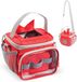 Shenzhen Haorui Industrial Technology Co., Ltd. Sac de transport avec sangle pour Toniebox - Organiseur pour le voyage - Rouge