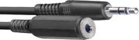 Stagg Audio kabel Mini jack/mini jack (F/m) SAC3MPSBMJS