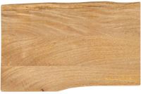 vidaXL Tafelblad met natuurlijke rand 50x40x2,5 cm massief mangohout