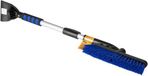 Walser CarComfort Eiskratzer teleskopierbar/drehbar 77,5-100 cm schwarz/blau