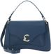 Coccinelle Sac à bandoulière Sac à main C-Me Handbag Grained Leather Deep Blue bleu