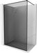 Mexen Kioto-F paroi de douche Walk-in avec cadre 110 x 202 cm, graphite 8 mm, noir