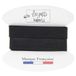 Les Petits Rubans 100% Katoenen Biaisband - 20 mm breed, 5 meter lang - Zwart