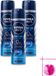 Nivea Men Deo Spray Fresh Active 48H 3x150ml
