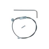XLC Uniseks – aansluitkabel voor volwassenen Cantilever BR-X102, zilver, 300 mm