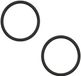 cyclingcolors 2x afdichting motor bromfiets scooter uitlaatafdichting O-ring 28,24 x 2,62 compatibel met AM6 Minarelli