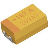 AVX TAJB107K006RNJ Tantaalcondensator SMD 100 µF 6.3 V 10 % (l x b x h) 3.5 x 2.8 x 1.9 mm 1 stuk(s) Tape and Reel