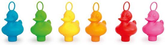 Scratch Set van 6 Kermiseendjes - Regenboog