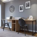 Emob Ikili Bureau | 100% Melamine | Eiken | Bruin