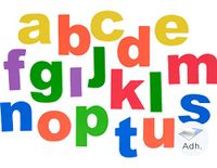 INNSPIRO Kleine letters, EVA-schuim, 50 mm, 104u, multi, 98348