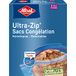 Albal - 8 diepvrieszakken Ultra Zip - Groot model 8L - Ritssluiting - Duurzaam - 70% gerecyclede grondstoffen